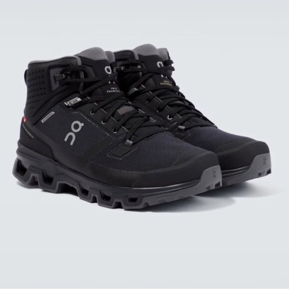 On Cloudrock 2 Waterproof, Black/Eclipse, Hiking Boots Outdoor Shoes - Picture 1 of 8
